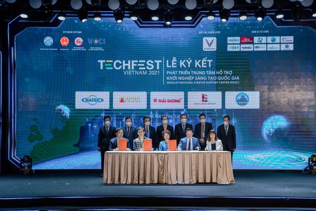 Sao Thái Dương hợp tác ký kết bộ Khoa học và Công nghệ (NATEC) tại Dấu ấn TECHFEST và WHISE 2021 - Ảnh 1.