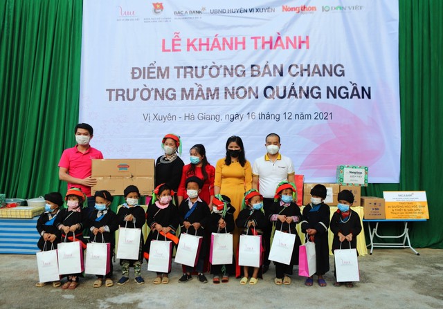 Khánh thành điểm trường Bản Chang, Hà Giang - Ảnh 2.