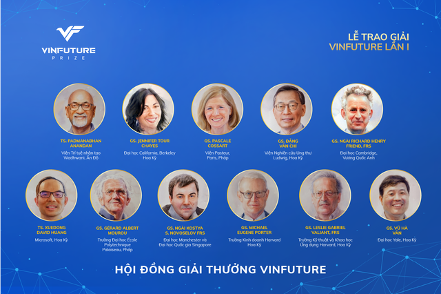 Công bố lễ trao giải VinFuture lần I – Vinh danh 4 công trình khoa học phụng sự nhân loại năm 2021 - Ảnh 2.