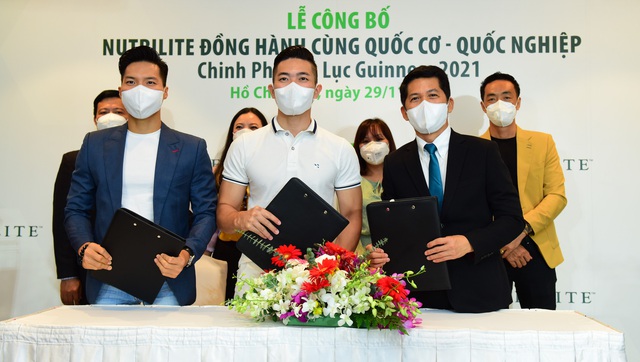 Nutrilite đồng hành cùng Quốc Cơ – Quốc Nghiệp chinh phục kỷ lục thế giới 2021 - Ảnh 1.