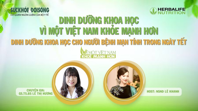 Dinh dưỡng Khoa học cho người bệnh mạn tính trong ngày Tết - Ảnh 1.