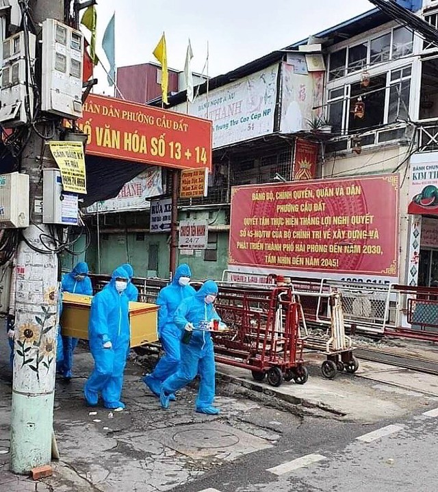 Hải Phòng thêm 613 F0, triển khai các giải pháp giảm tử vong do COVID-19 - Ảnh 1.