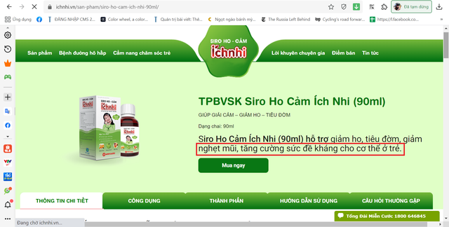 Lợi dụng khuyến cáo 5K của Bộ Y tế, TPBVSK Ích nhi tự công bố cách chăm sóc bệnh nhân COVID-19 tại nhà - Ảnh 3.