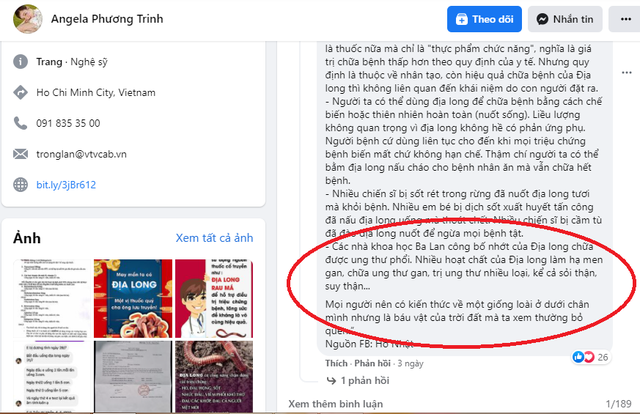 Angela Phương Trinh ‘nổ’ địa long, thuốc chữa khỏi COVID-19 thì không trái đạo đức, pháp luật? - Ảnh 6.