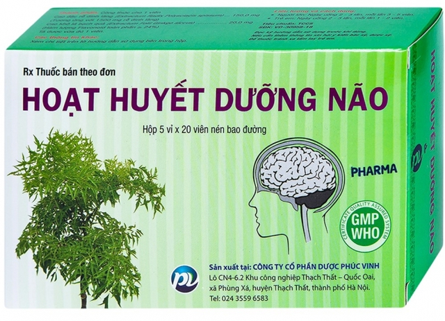 Không đặt chất lượng, thuốc hoạt huyết dưỡng não của Phúc Vinh bị thu hồi  - Ảnh 3.