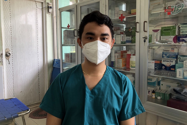 Khi ký túc xá thành nơi điều trị F0 - Ảnh 4. Khi ký túc xá thành nơi điều trị F0 - Ảnh 4.