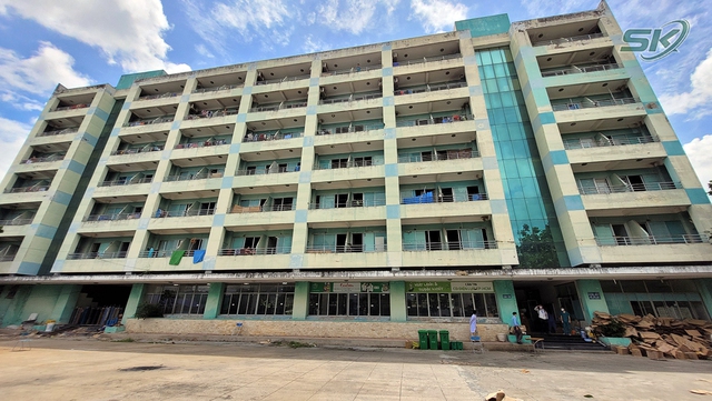 Khi ký túc xá thành nơi điều trị F0 - Ảnh 2. Khi ký túc xá thành nơi điều trị F0 - Ảnh 2.