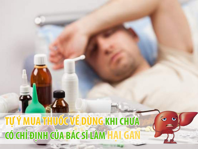 Gan “ốm” do lạm dụng thuốc dài ngày - Cách nào để mau hồi phục? - Ảnh 2.