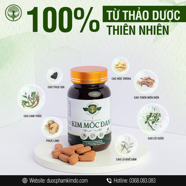 Hỗ trợ mạnh gân cốt, hỗ trợ cải thiện đau mỏi xương khớp - Ảnh 3.