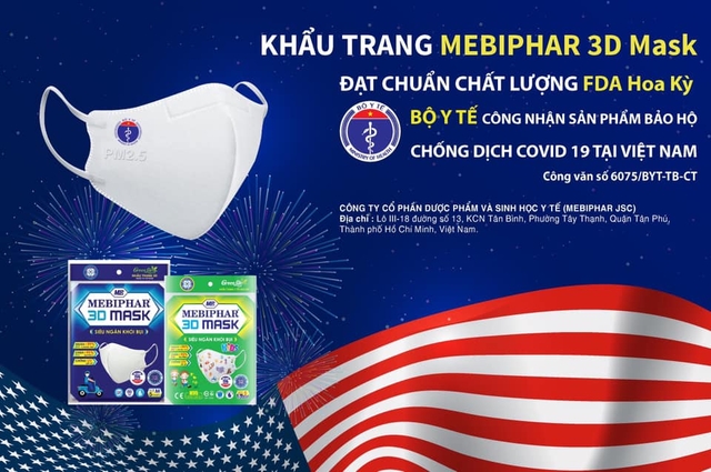 Khẩu trang đáp ứng chất lượng tiêu chuẩn kép - Ảnh 1.