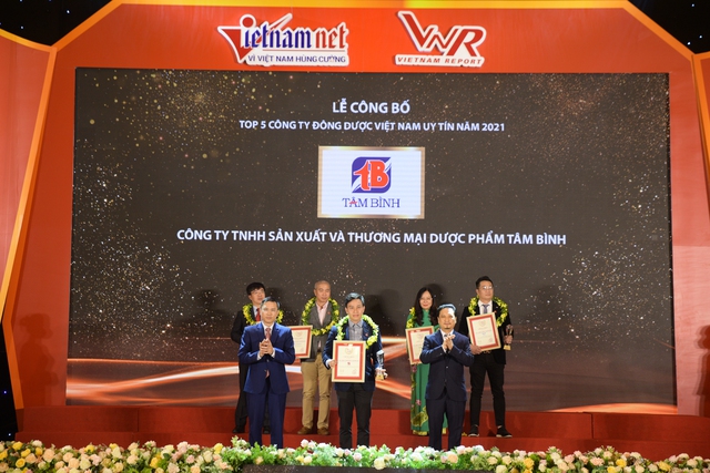 Dược phẩm Tâm Bình lần thứ hai liên tiếp đạt Top 5 Công ty Đông dược Việt Nam uy tín - Ảnh 1.