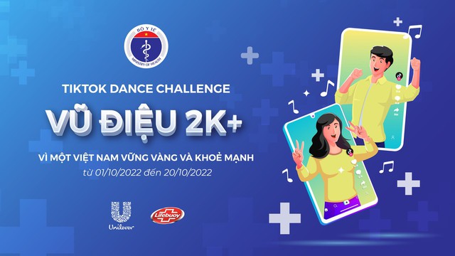 Bộ Y tế phát động cuộc thi nhảy cover &quot;Vì một Việt Nam vững vàng và khỏe mạnh&quot; trên Tiktok - Ảnh 1.