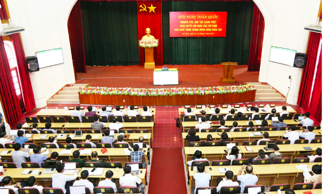 Hà Tĩnh kết nối học tập, quán triệt Nghị quyết Hội nghị Trung ương 5 đến tận cơ sở - Ảnh 4.