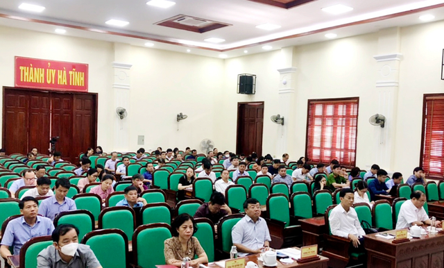 Hà Tĩnh kết nối học tập, quán triệt Nghị quyết Hội nghị Trung ương 5 đến tận cơ sở - Ảnh 7.