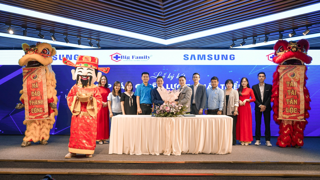 Bigfamily chính thức trở thành đối tác chiến lược của Tập đoàn Samsung Display Việt Nam - Ảnh 1.