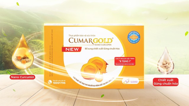 Giải pháp hỗ trợ người viêm loét, Hp dạ dày từ nano curcumin - Ảnh 1.