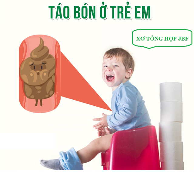 Xơ tổng hợp với táo bón ở trẻ em - Ảnh 1.