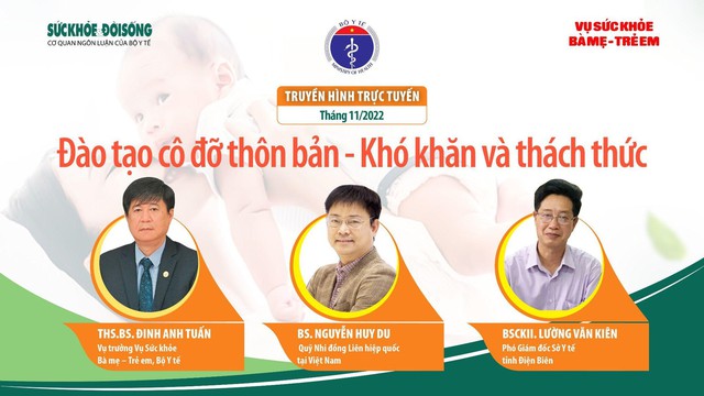 Truyền hình trực tuyến: Đào tạo cô đỡ thôn bản - Khó khăn và thách thức - Ảnh 2.