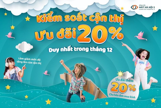Ưu đãi kiểm soát cận thị cùng chuyên gia Mắt Hà Nội 2 - Ảnh 1. Ưu đãi kiểm soát cận thị cùng chuyên gia Mắt Hà Nội 2 - Ảnh 1.