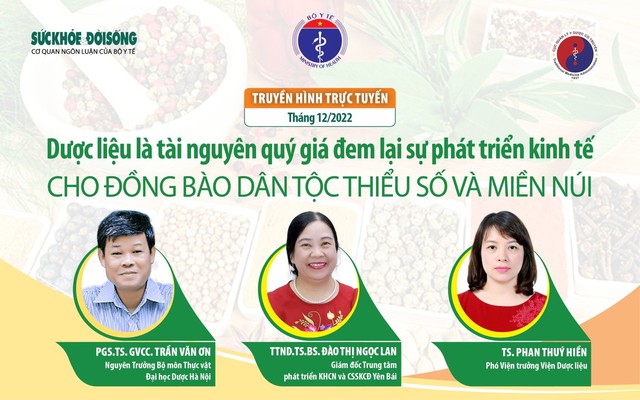 Truyền hình trực tuyến: Dược liệu là tài nguyên quý giá đem lại sự phát triển kinh tế cho đồng bào dân tộc thiểu số và miền núi - Ảnh 2.