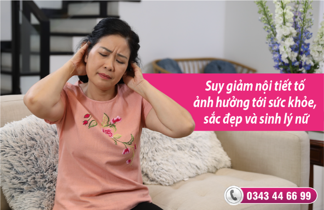 Giải pháp hỗ trợ tăng cường sức khỏe và sinh lý cho phụ nữ trung niên - Ảnh 1.