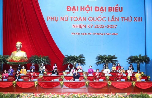Khai mạc Đại hội đại biểu phụ nữ toàn quốc lần thứ XIII: Khơi dậy mạnh mẽ tiềm năng to lớn của các lực lượng phụ nữ Việt Nam - Ảnh 5.