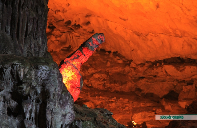 Khám phá vẻ đẹp hang động ở Hạ Long đầy quyến rũ - Ảnh 4.