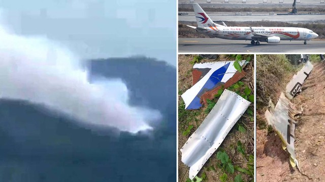 Máy bay Trung Quốc rơi trên núi, nổ lớn, không còn ai sống sót - Ảnh 2.