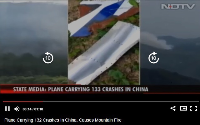 Máy bay Trung Quốc rơi trên núi gây nổ lớn, không có dấu hiệu sống sót - Ảnh 3.