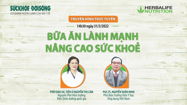 Bữa ăn lành mạnh - Nâng cao sức khỏe - Ảnh 1.