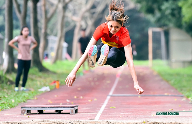 Vận động viên các đội tuyển Quốc gia vào guồng tập luyện hướng tới SEA Games 31 - Ảnh 9.