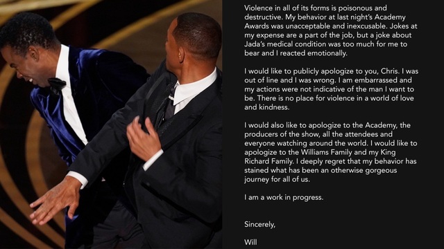 Danh hài Will Smith xin lỗi Chris Rock, có bị điều tra về 'cái tát' trên sân khấu Oscar 2022 không? - Ảnh 5.