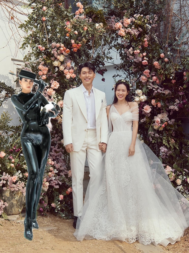 Đám cưới thế kỷ của Hyun Bin và Son Ye Jin được sao Vbiz ‘bắt trend’  - Ảnh 10.
