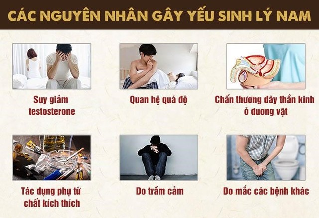 Bệnh yếu sinh lý là như thế nào? Nguyên nhân và cách điều trị - Ảnh 1.