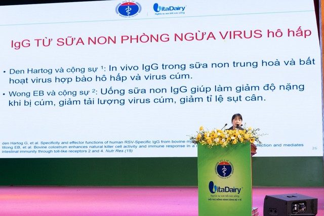 Chuỗi sự kiện truyền thông "Hội thảo khoa học nâng cao kiến thức dinh dưỡng miễn dịch giai đoạn 2022 – 2024" - Ảnh 4.