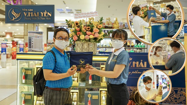 Cảm nhận của khách hàng khi tham gia khai trương cửa hàng Yến Sào V.Hải Yến Tại Aeon Mall Tân Phú - Ảnh 3.