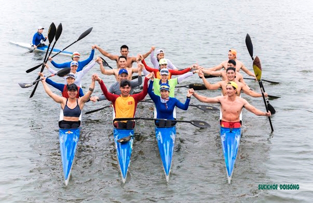 SEA Games 31: Đội tuyển đua thuyền Việt Nam sẵn sàng cho cuộc tranh tài hai môn Rowing và Canoeing  - Ảnh 18.