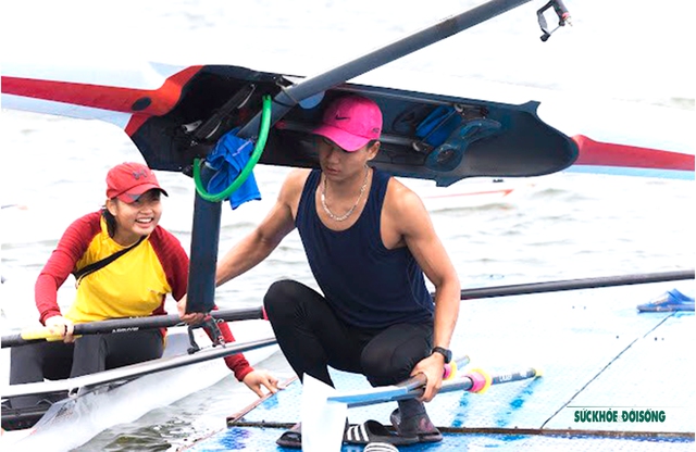 SEA Games 31: Đội tuyển đua thuyền Việt Nam sẵn sàng cho cuộc tranh tài hai môn Rowing và Canoeing  - Ảnh 8.