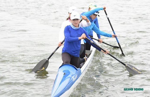 SEA Games 31: Đội tuyển đua thuyền Việt Nam sẵn sàng cho cuộc tranh tài hai môn Rowing và Canoeing  - Ảnh 6.