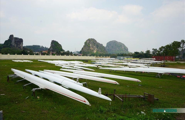 SEA Games 31: Đội tuyển đua thuyền Việt Nam sẵn sàng cho cuộc tranh tài hai môn Rowing và Canoeing  - Ảnh 14.