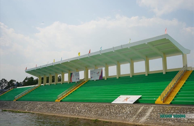 SEA Games 31: Đội tuyển đua thuyền Việt Nam sẵn sàng cho cuộc tranh tài hai môn Rowing và Canoeing  - Ảnh 13.