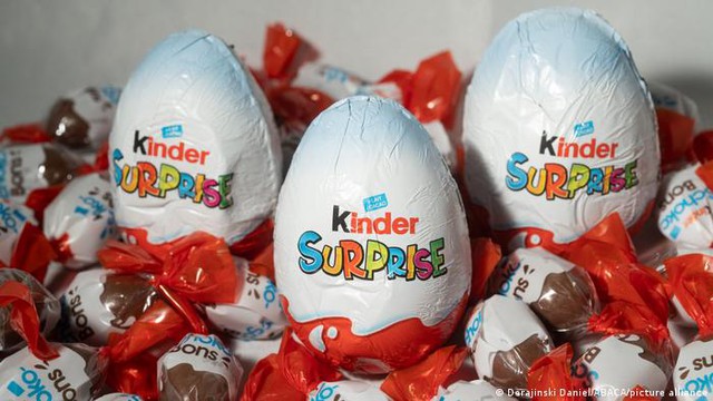 Thu hồi trứng sôcôla Kinder Surprise tại 7 nước châu  Âu - Ảnh 1.