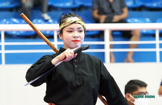 Ấn tượng nghi lễ trao kiếm tại ngày khai mạc môn Pencak Silat - Ảnh 13.