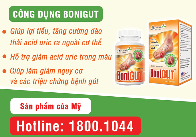 Giải pháp hỗ trợ hạ acid uric máu, kiểm soát bệnh gút - Ảnh 2.