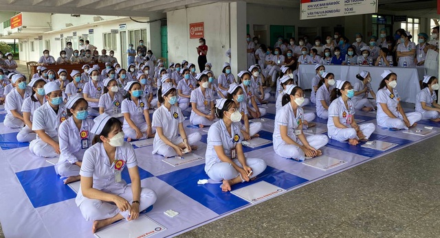 Hội thi Rung chuông vàng chào mừng ngày Quốc tế điều dưỡng - Ảnh 1.