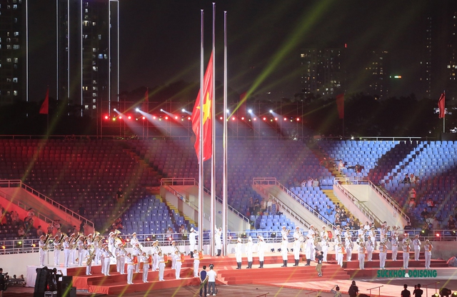 Tổng duyệt Lễ khai mạc SEA Games 31 tại sân vận động quốc gia Mỹ Đình - Ảnh 3.