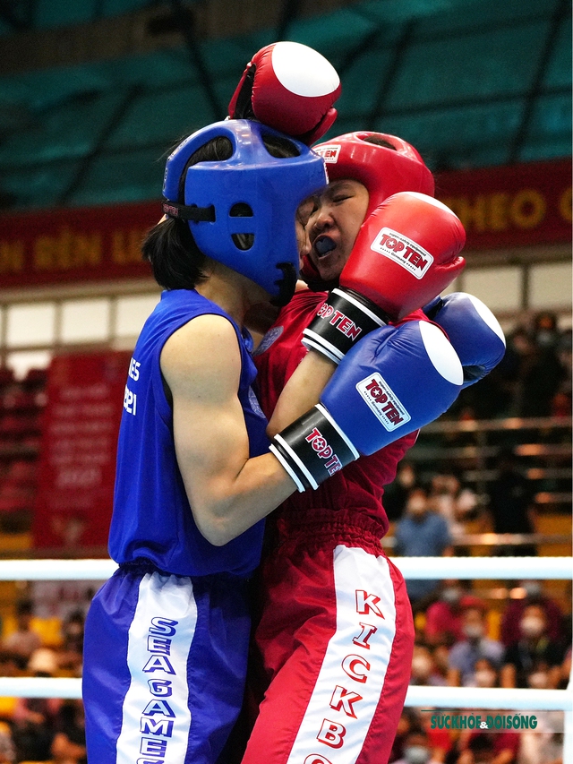 Cận cảnh 2 bóng hồng đội tuyển Kickboxing Việt Nam vào tứ kết - Ảnh 5.