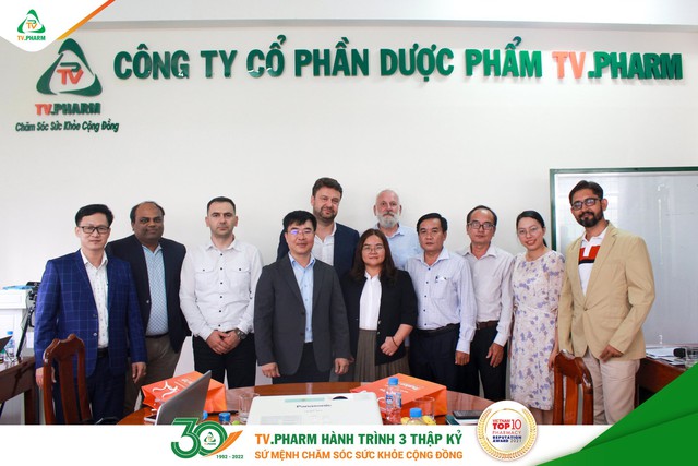 TV.PHARM đã có buổi gặp gỡ với các đối tác trong và ngoài ngước về việc xây dựng Cụm Công nghiệp Dược phẩm Công nghệ cao TV.PHARM - Ảnh 1.