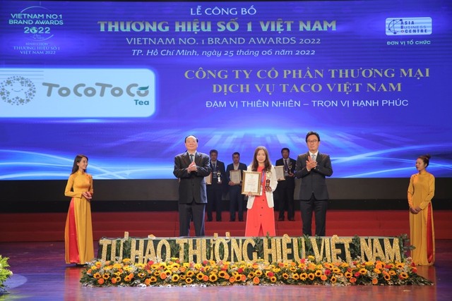 ToCoToCo được vinh danh Thương hiệu số 1 Việt Nam 2022 - Ảnh 1.