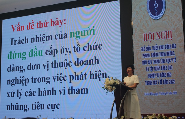 Phổ biến, triển khai công tác phòng, chống tham nhũng, tiêu cực trong lĩnh vực y tế - Ảnh 5.